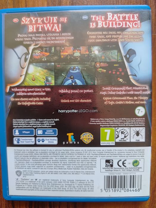 Lego Harry Potter 5-7 PS VITA