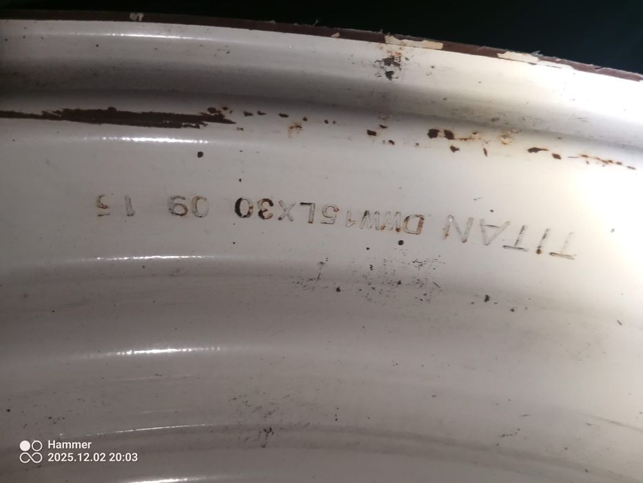 Sprzedam felgi W15 R30