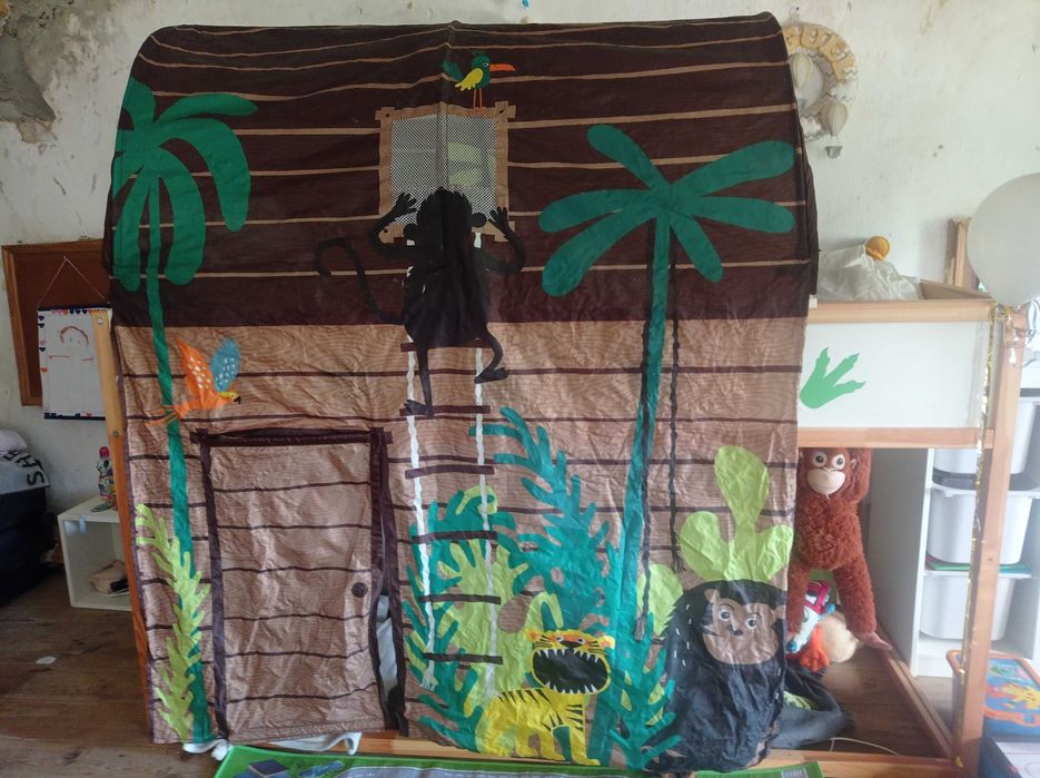 Dossel para cama infantil IKEA - Animais