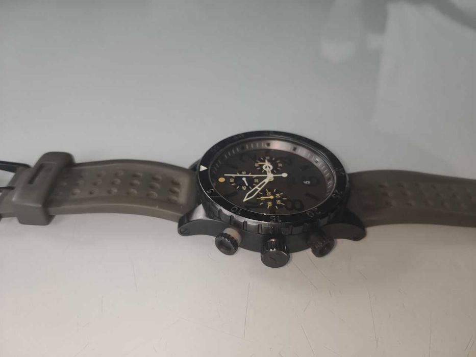Zegarek Męski Nixon 48-20 Chrono P Surplus/Black / Keep It Fresh