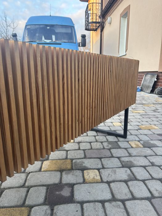 Тумба під телевізор ручної роботи лофт рейки