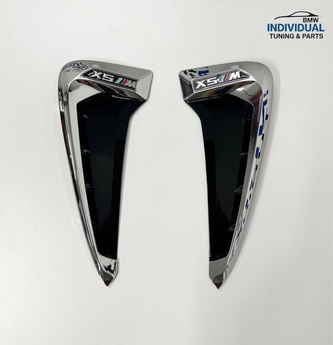 Жабры BMW X5 F15 X5M F85 вставки в крылья жабра накладки на крила f15