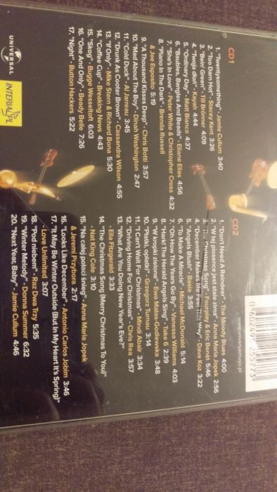 Kolekcja płyt CD z muzyka Jazzową.