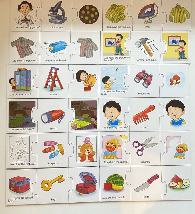 Пазл “What do I use…”