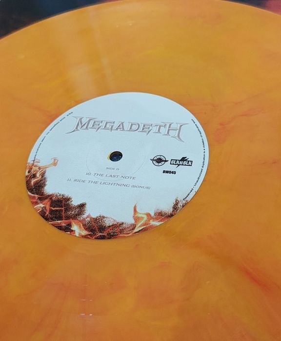 Megadeth – MagmaLiquid Filled 2LP VINYL | Unikat!