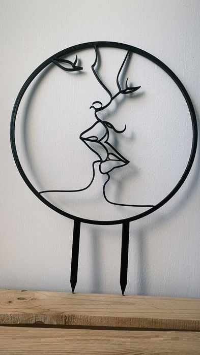 Dekoracyjna podpórka do roślin buziak hoya podpora