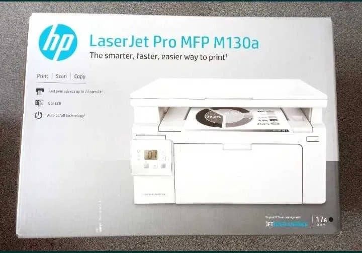 Лазкрный принтер МФУ hp m130а стан нового з коробкою.