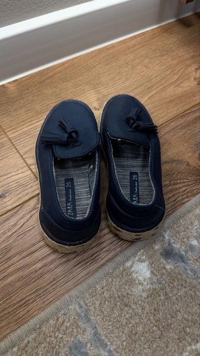 Лофери еспадрильї Zara, розмір 26, устілка 16.5 см