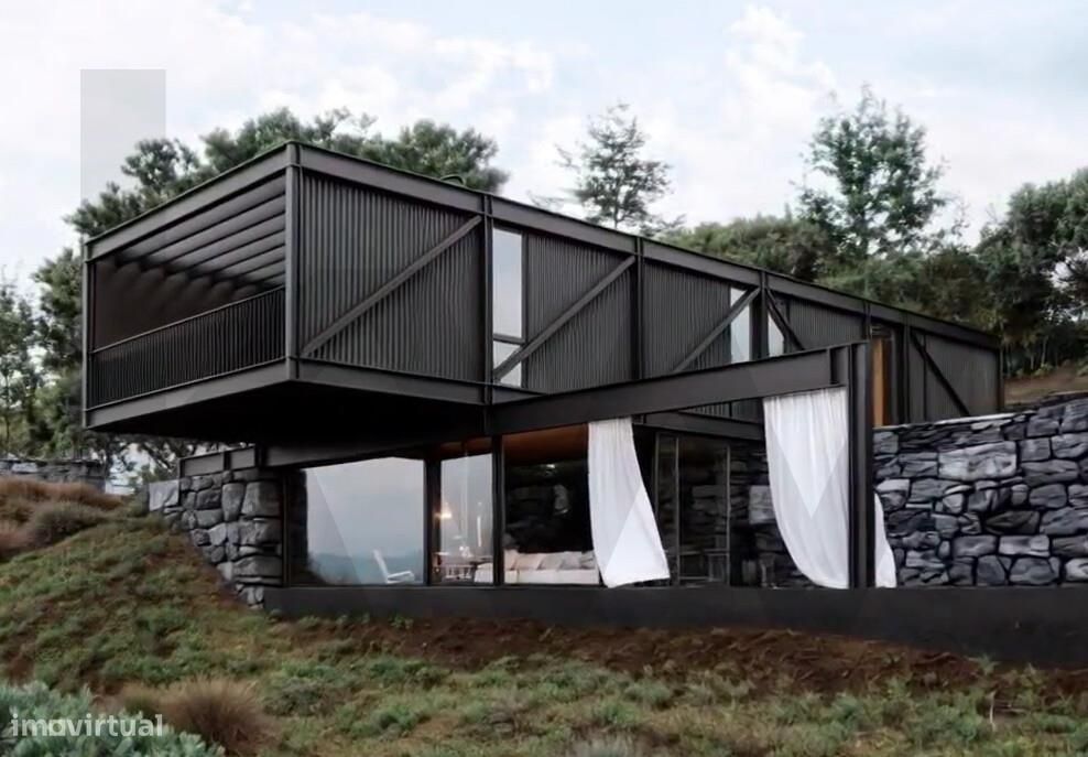 Projeto aprovado para moradia com Vista para o Pico e para a baia