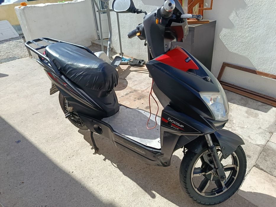Moto Elétrica Goose Five - Tudo Funcionando - Acompanha Carregador