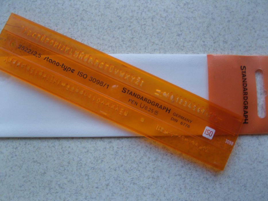 szablon kreślarski Standardgraph