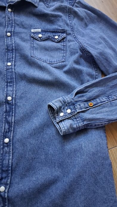 Koszula Guess XL Denim slim fit