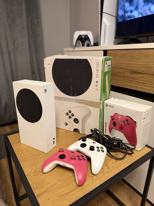Okazja XBOX Series S  SSD 512GB + 2 pady ( GTA VI  za dopłatą!)