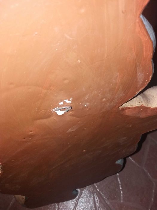 Anjo pintado à mão