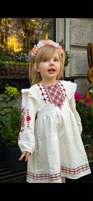 Вишиванка сукня 104-110 4-5 років