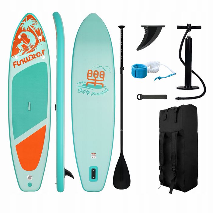 Deska SUP FunWater FW28C 350 cm – pełny zestaw