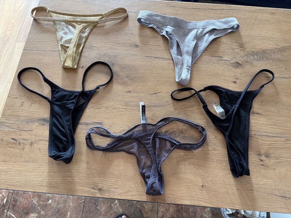 Damskie stringi 5 sztuk