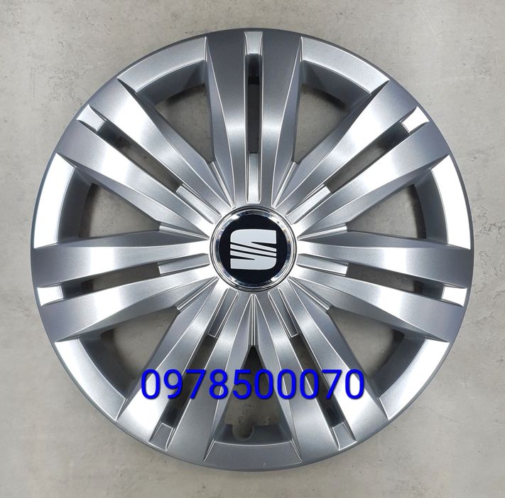Ковпаки Seat Ibiza Altea Leon Alhambra Тoledo Ateca Колпаки Сіат