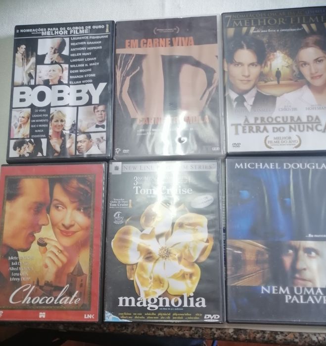 Dvd's em ótimo estado, de animação, acção e aventura.