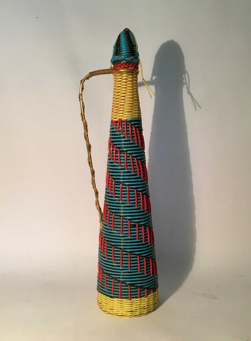 GARRAFA BOÉMIA - anos 60 - Espanha - 44 cm/s