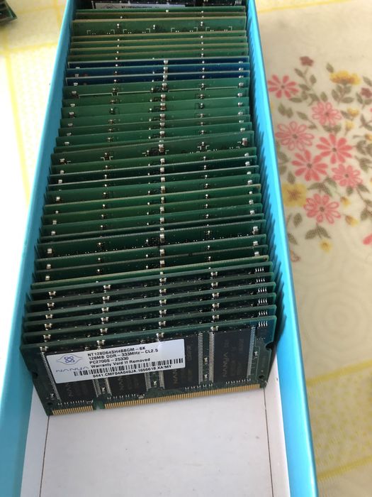 Vendo memória RAM DDR antigas