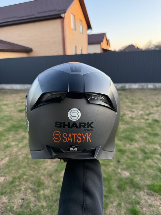 Продам Мотошолом Shark Skwal 2 anthracite матовий сірий, M