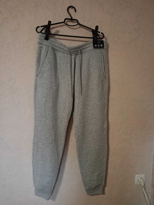 Hollister jogger спортивные брюки джогеры на микрофлисе меланж XL