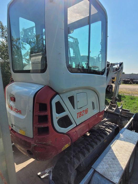 Minikoparka Takeuchi tb 216 / 2021r/ krajowa/ 1500mtg