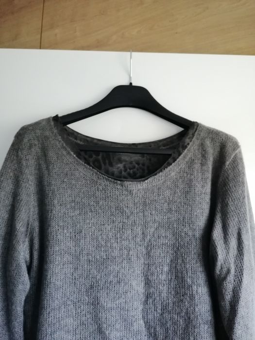 Sweter damski szary L/40/12 New Fiamma