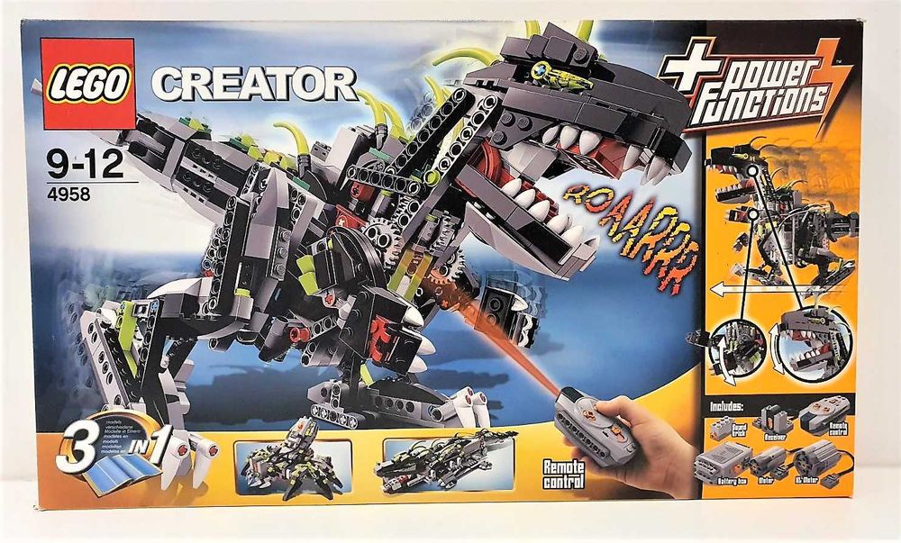 LEGO Creator 3 w 1 4958 - Straszny dinozaur