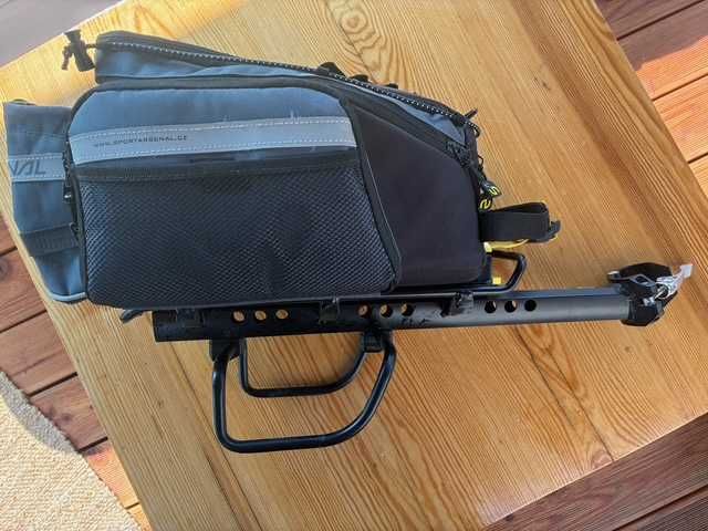 Bagażnik i torba/sakwa Sport Arsenal Art. 560 S2