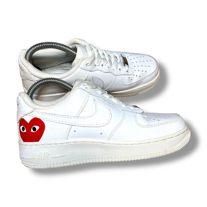 NIKE Air Force 1 x PLAY Comme Des Garcons CDG кросівки жіночі 36.5: 1 ...