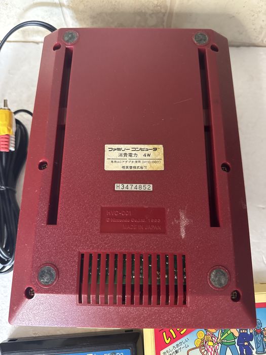 Konsola Nintendo Famicom - mod przeróbka AV, dobry stan, jak Pegasus, Terminator, Dendy