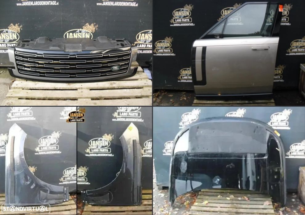 RANGE ROVER  L460 usado Capo grelha porta guarda lamas peças usadas