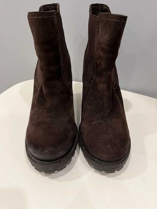 Botas salto castanhas - Tam. 40