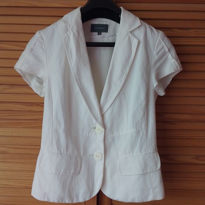 LEN bawełna żakiet