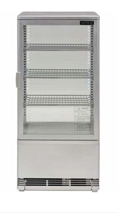 Witryna  chłodnicza 78 L srebna YATO YG-05057