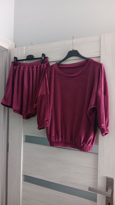 Dres welur spódnicospodenki