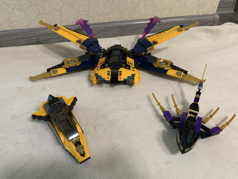 LEGO Ninjago Суперштормовий реактивний літак Рас та Арін (71833)