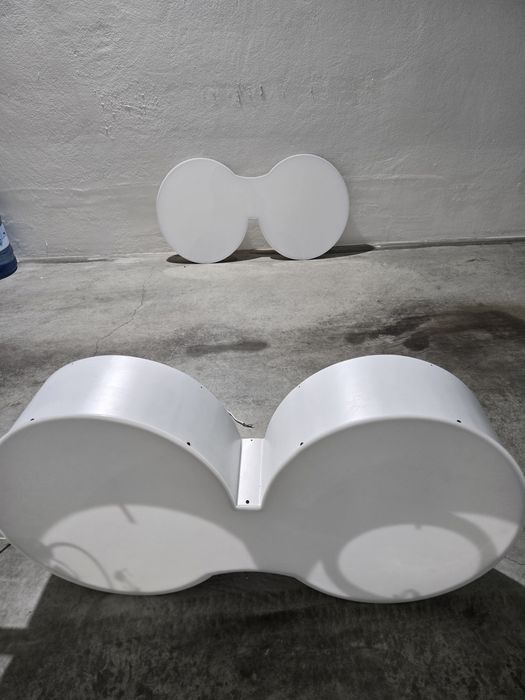 Reclame publicidade com luz