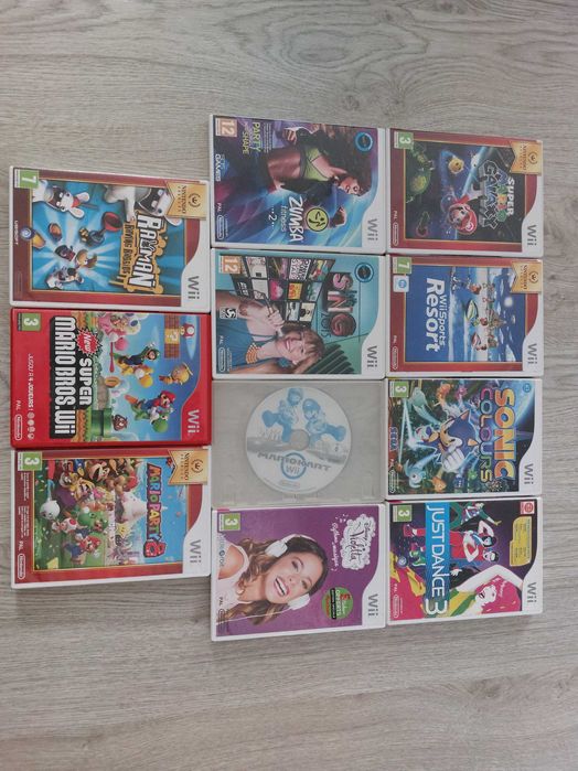 Jogos Originais Nintendo WII na Caixa