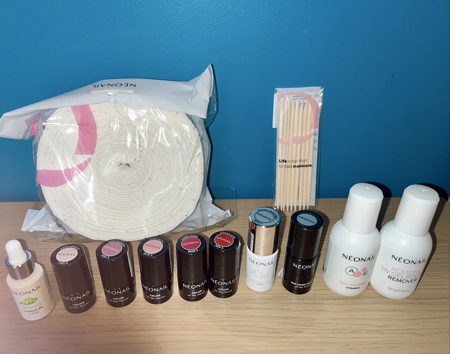 Zestaw do paznokci hybrydowych NÉONAIL starter set adorable + gratisy