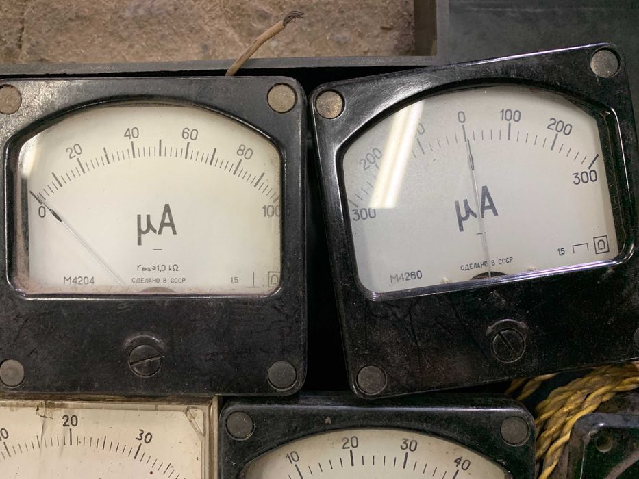Микроамперметр вольтмет индикат М1360 21 М4260 М4200 М4213 М4388