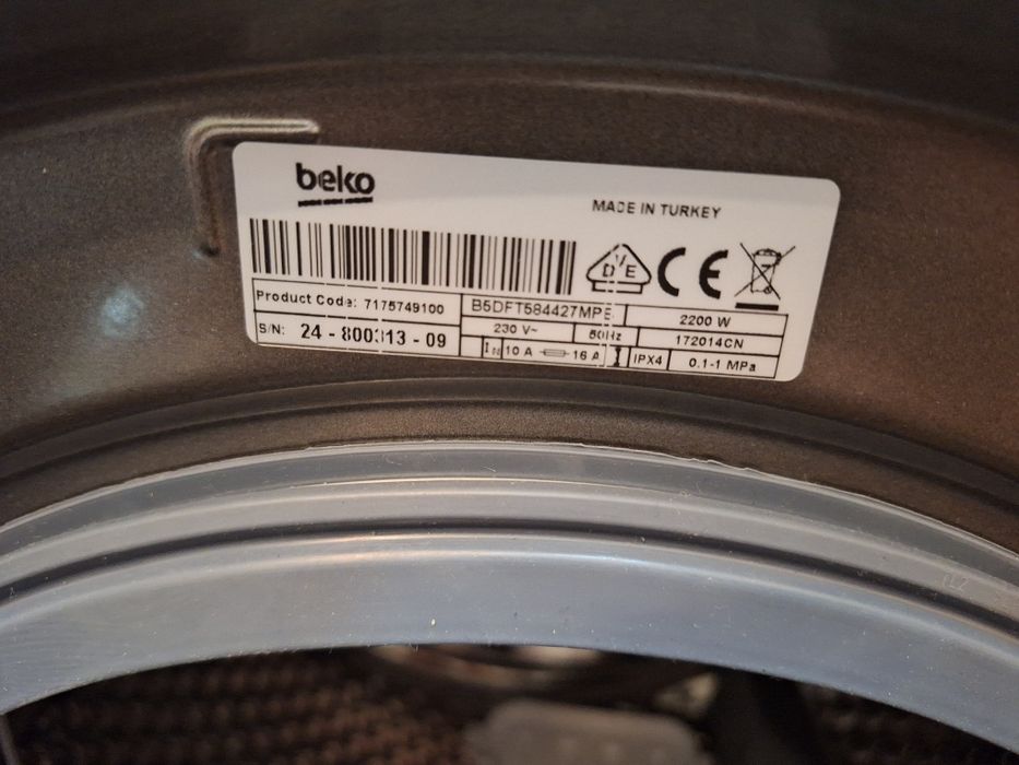 Pralkosuszarka beko nieużywana