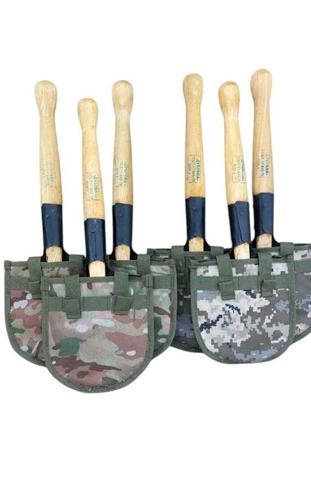 Лопата саперная /  с чехлом Molle / Малая пехотная лопата / мпл 50 /