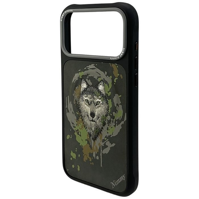 Etui Nimmy Wilk MagSafe do iPhone 17 Pro ciemnoszary