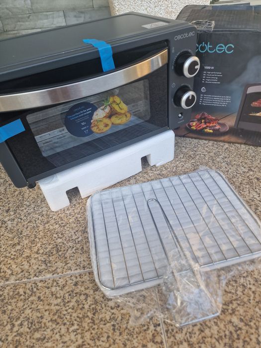 mini-forno Cecotec Bake&Toast 1090 Black, com 10 litros