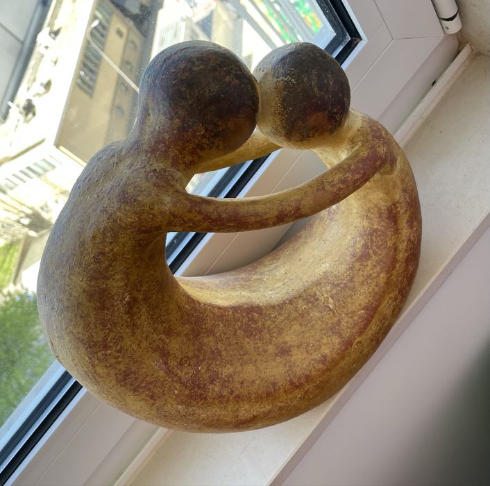 Escultura oriunda de Fuerte Ventura- Espanha- 2004