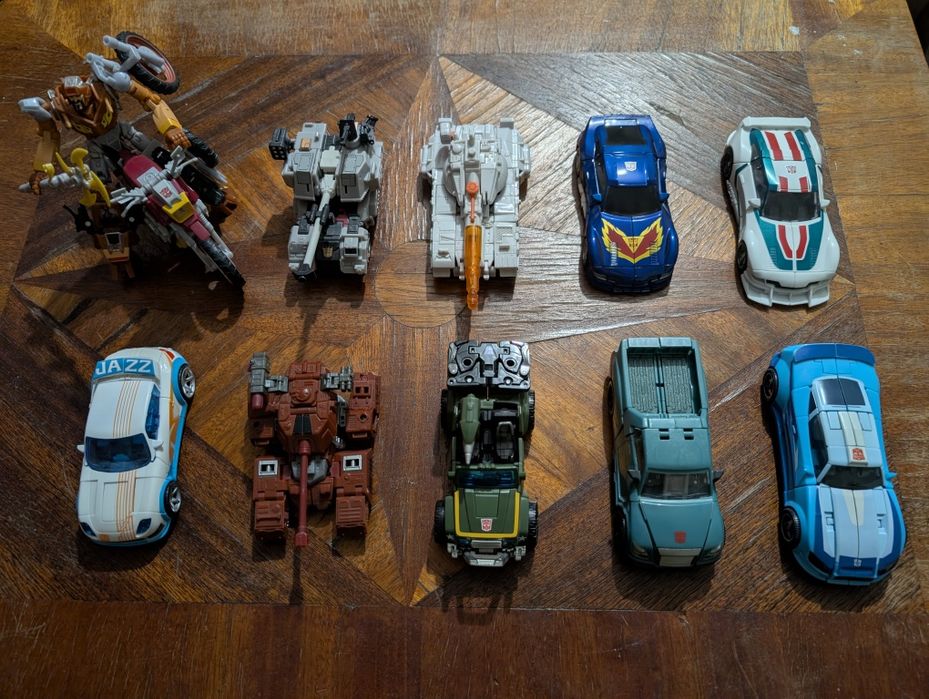 Трансформер Generations Henkei Jazz Blurr Kup Wreck Gar Hound Warpath