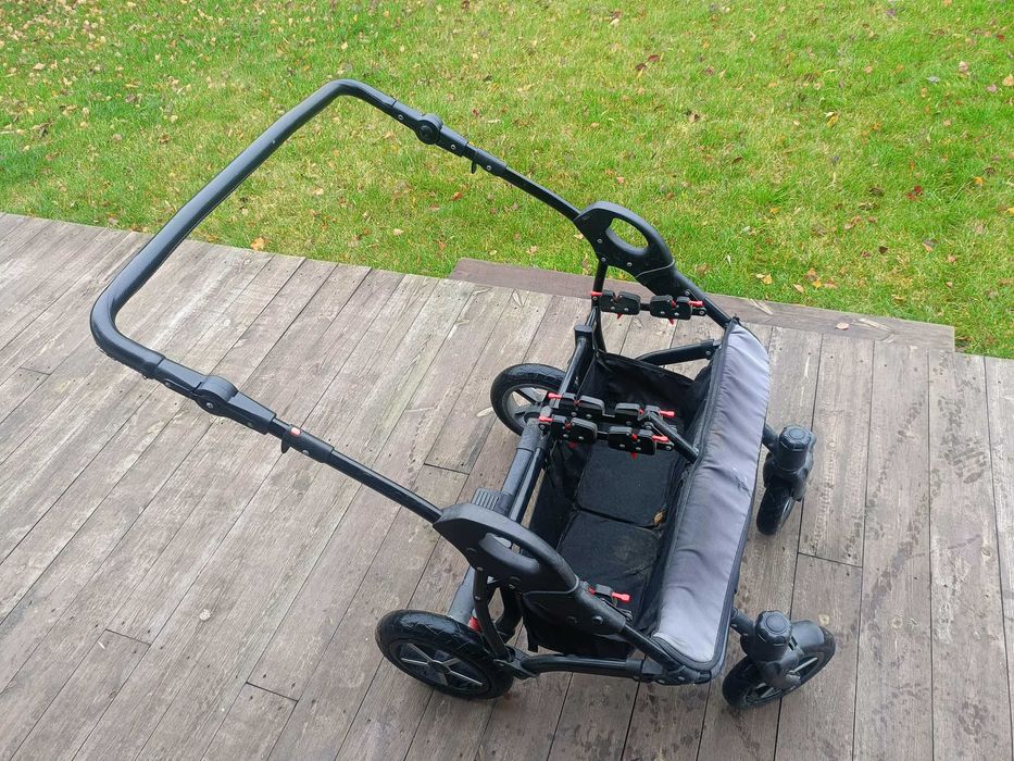 Wózek dziecięcy podwójny DORJAN bliźniaki lub rok po roku